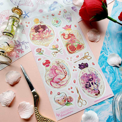 Stickers Mermaid Perfumes