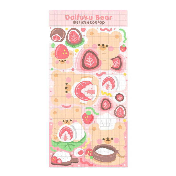 Stickers Daifuku Bear