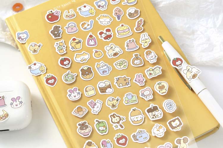 Stickers Daydream Diaries Foodie Intellectual