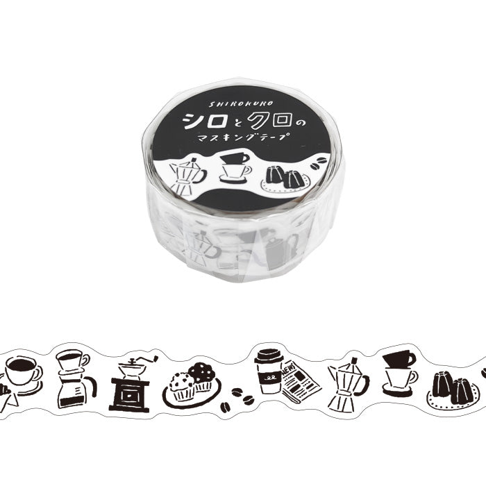 Washi Tape Die Cut Shirokuro A Short Break