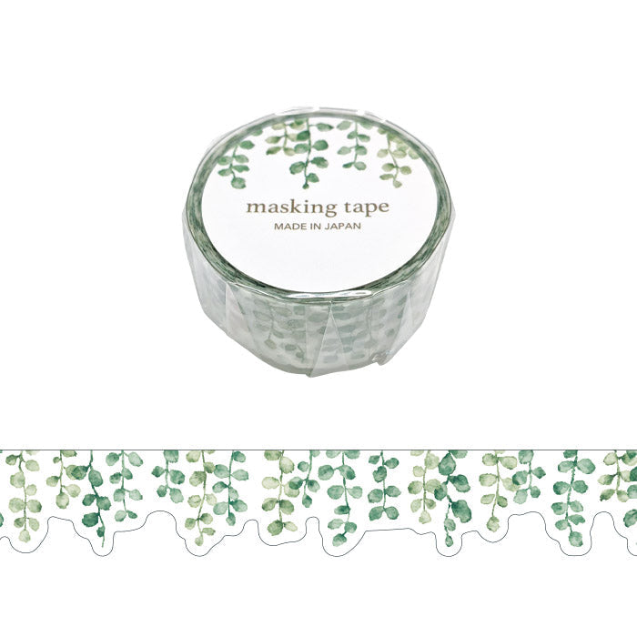 Washi Tape Die Cut Palette Leaves