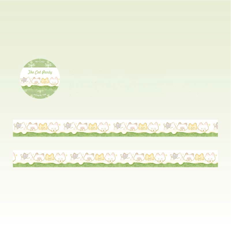 Washi Tape DingDing Cake Shop Cat Party
