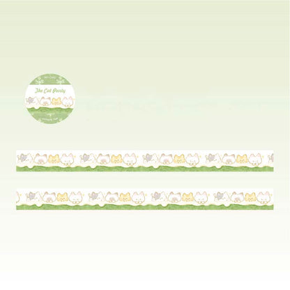 Washi Tape DingDing Cake Shop Cat Party