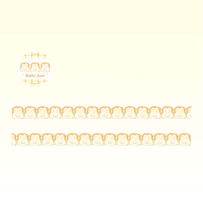 Washi Tape DingDing Cake Shop Rabbit Toast