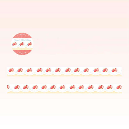 Washi Tape DingDing Cake Shop Sweet Skirt Hem