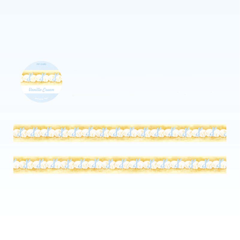 Washi Tape DingDing Cake Shop Vanilla Cream