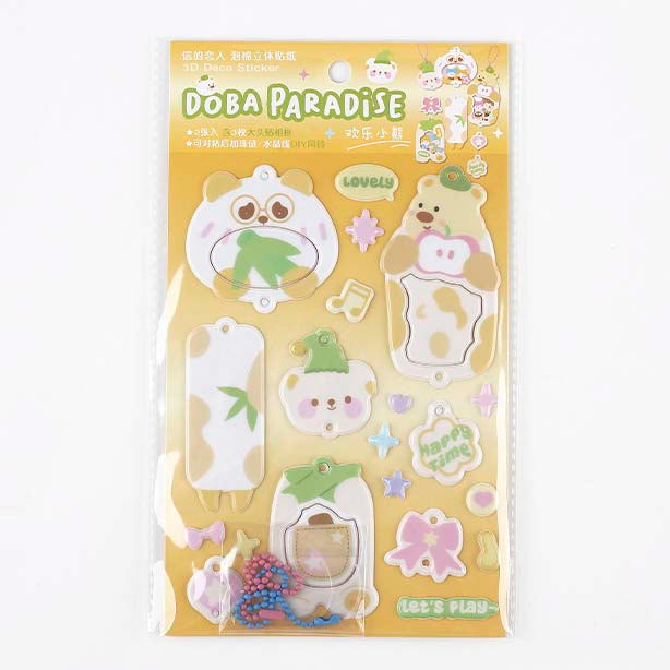 Stickers Doba Paradise Bear