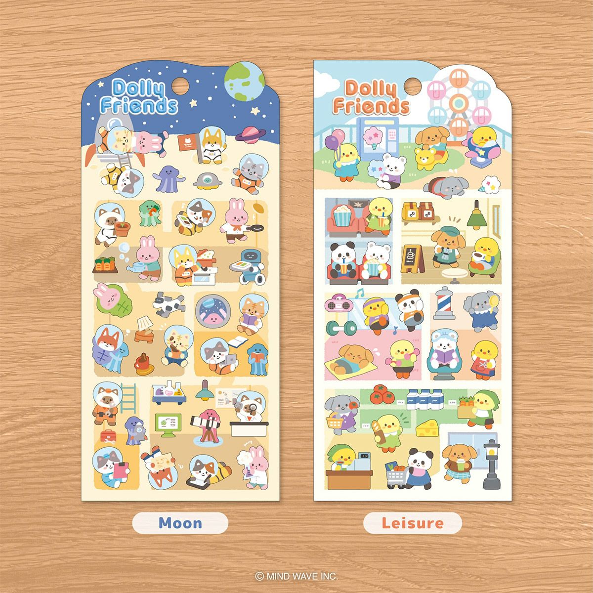 Stickers Dolly Friends Leisure