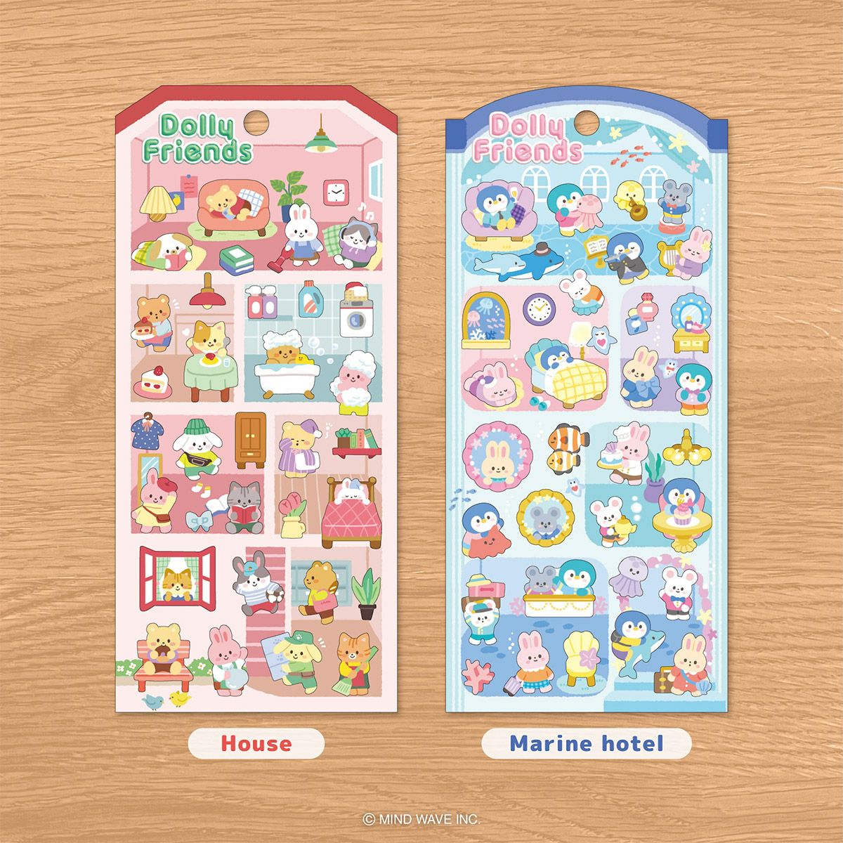 Stickers Dolly Friends Marine Hotel