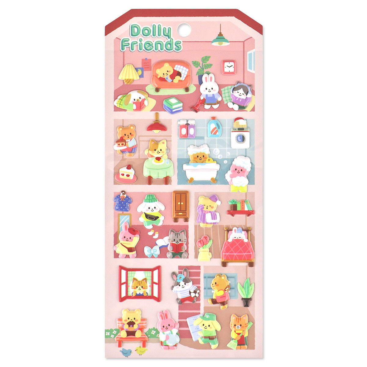 Stickers Dolly Friends House