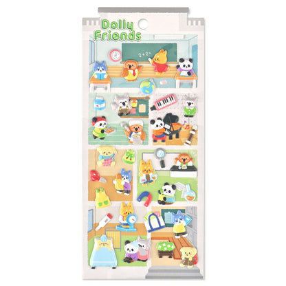 Stickers Dolly Friends School
