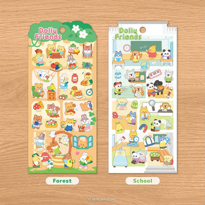 Stickers Dolly Friends School
