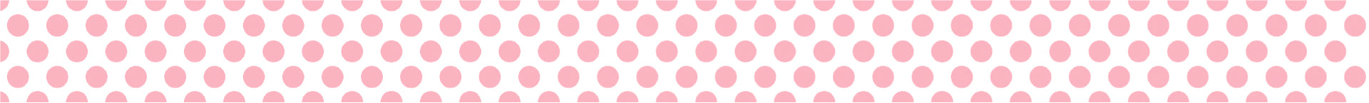Washi Tape Dot Strawberry Milk