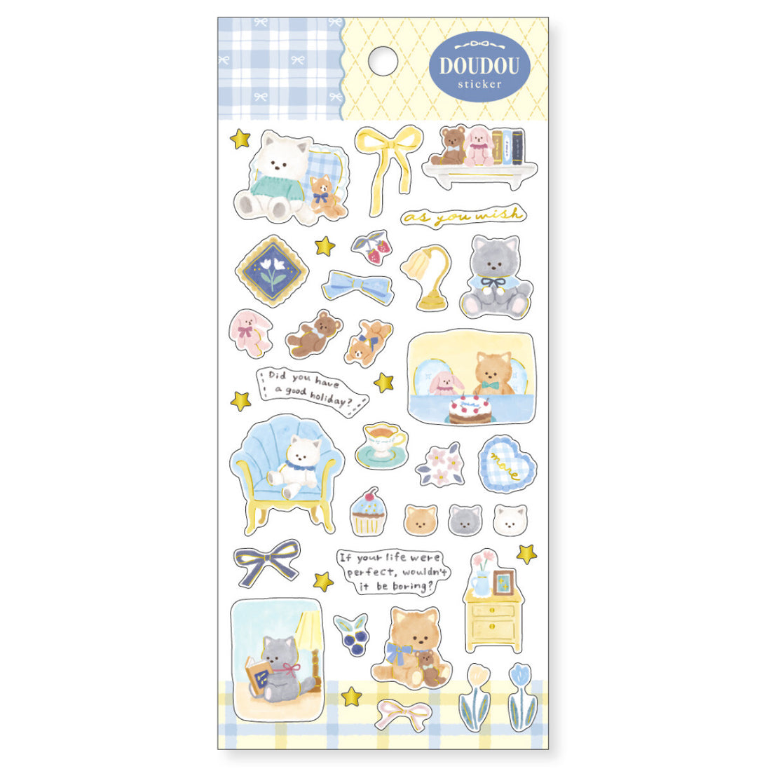 Stickers Doudou Cat