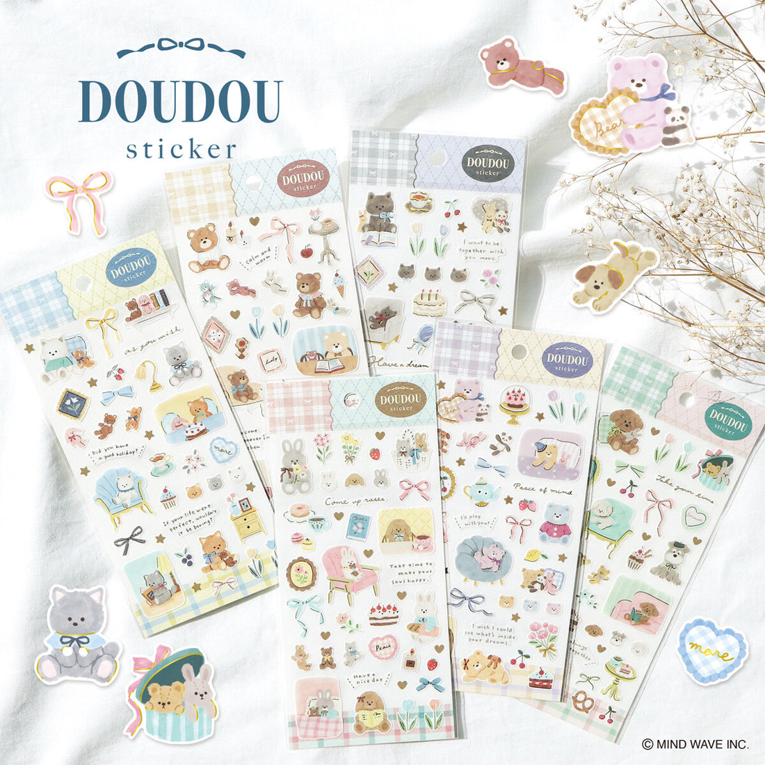 Stickers Doudou Cat