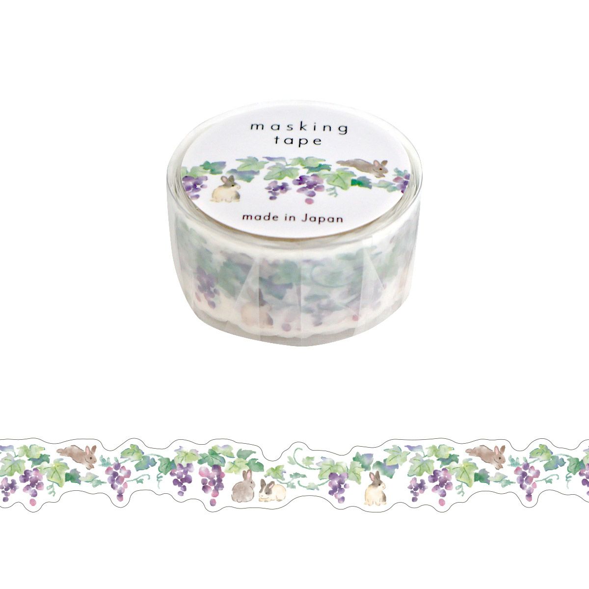 Washi Tape Draw Die Cut Grape