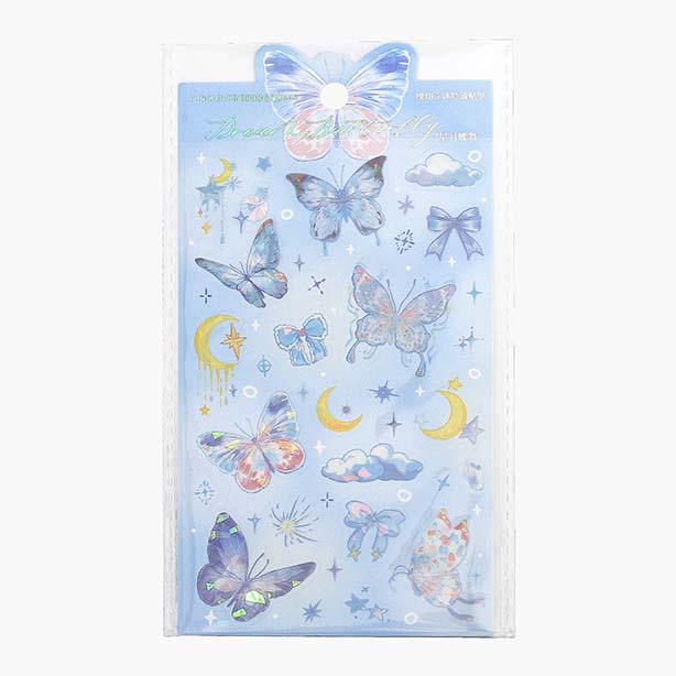 Card Lover | Pegatinas Dream Butterfly Blue