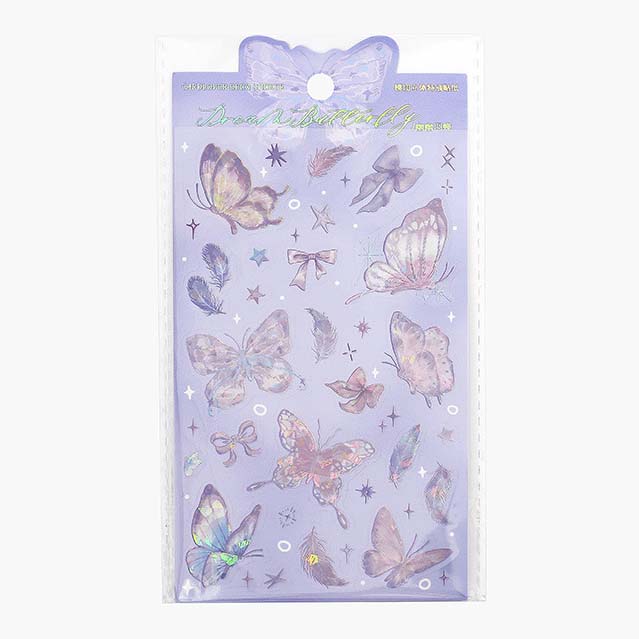 Card Lover | Pegatinas Dream Butterfly Purple