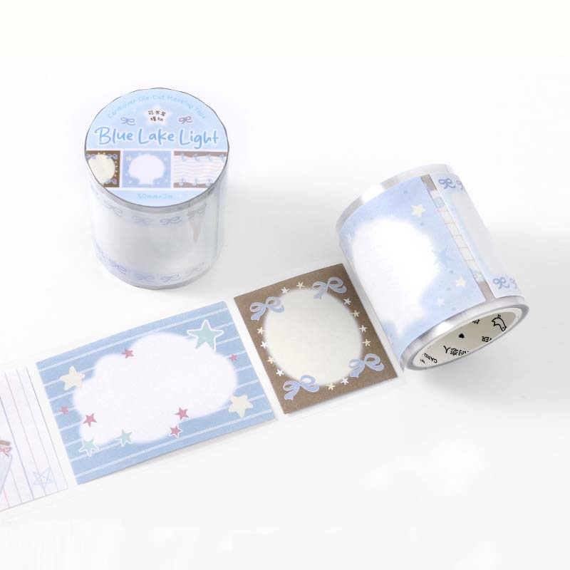 Stickers en Rollo Dream Town Blue Lake Light