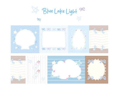 Stickers en Rollo Dream Town Blue Lake Light
