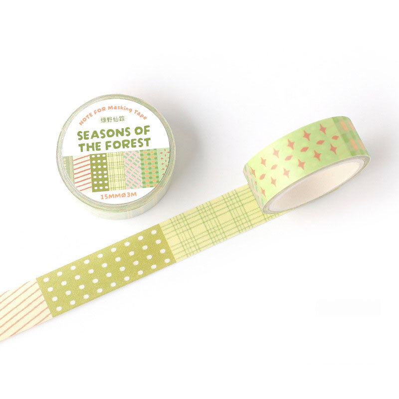 Washi Tape End Of Seasons The Forest