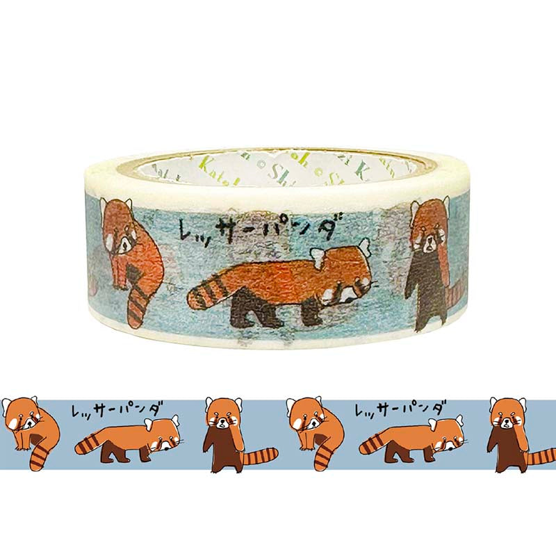 Washi Tape Endangered Species Lesser Panda