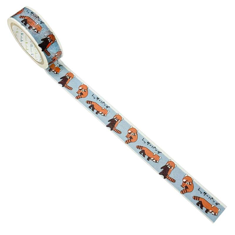 Washi Tape Endangered Species Lesser Panda