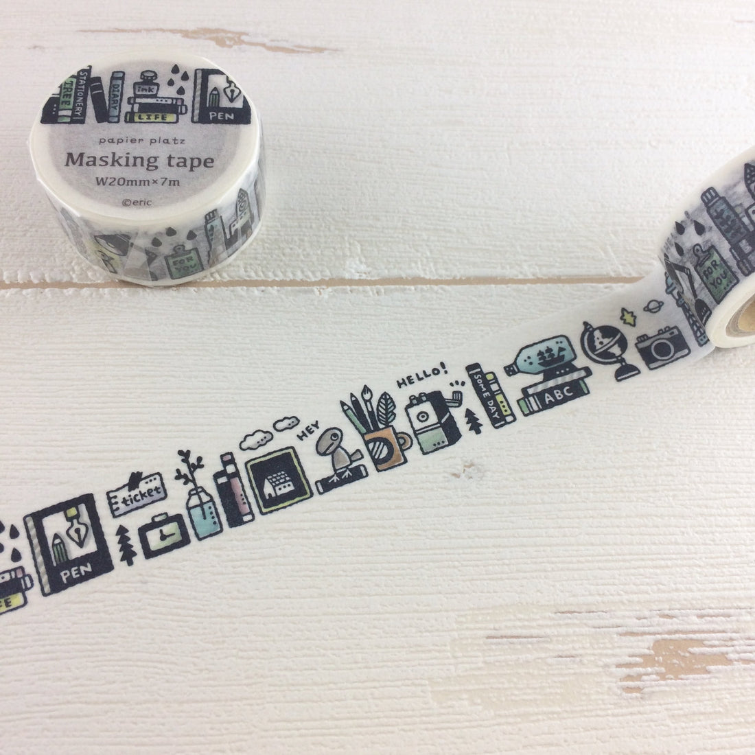 Washi Tape Eric Desk Stationery