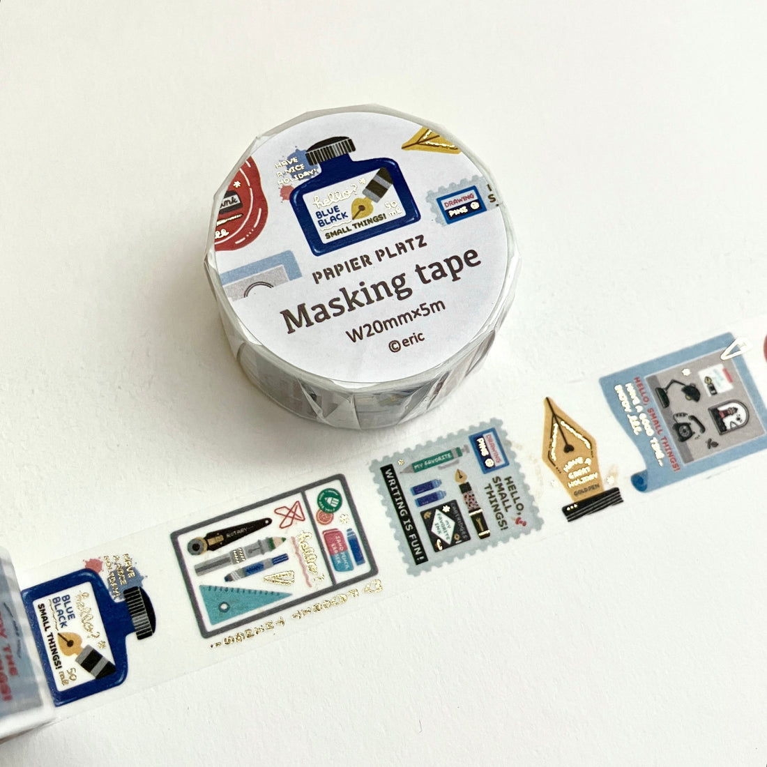 Washi Tape Eric Writing Utensile