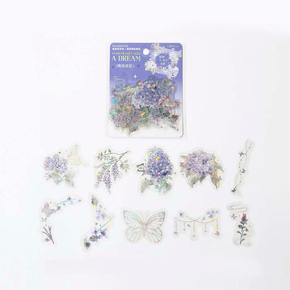 Stickers Flower Gift Into A Dream Hydragea Flowers