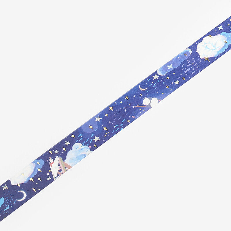 Washi Tape Foil Little World Galactic Island