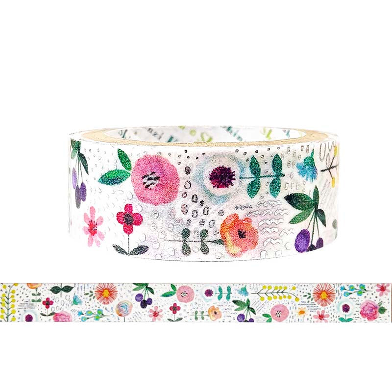 Washi Tape Foil Botany