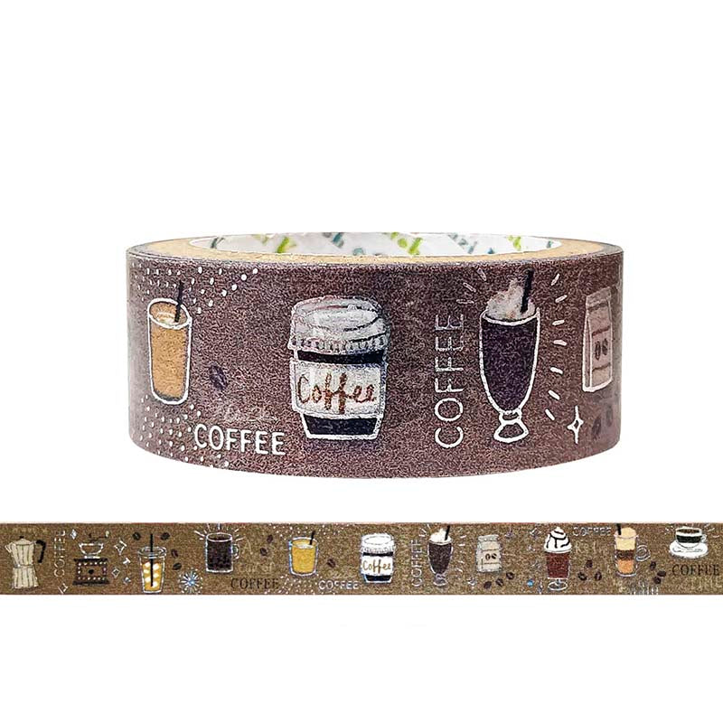 Washi Tape Foil Coffee
