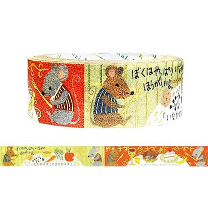 Washi Tape Jewel of Fairy Tale Whinny Mouse And Town Mouse