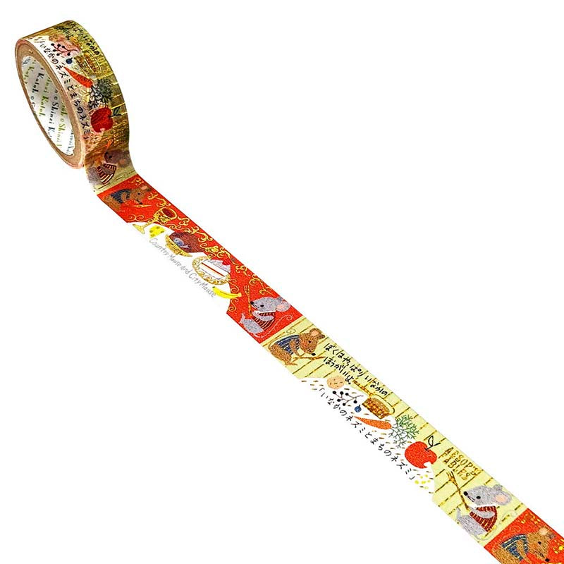 Washi Tape Jewel of Fairy Tale Whinny Mouse And Town Mouse