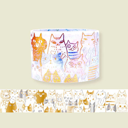 Washi Tape Kirapika Many Cats