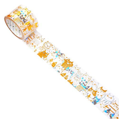 Washi Tape Kirapika Many Cats