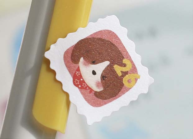Stickers Forest Cute Story Puppies