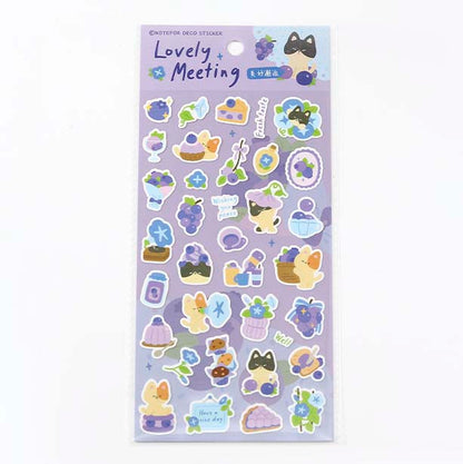 Stickers Forest Fruity Hut Lovely Meeting