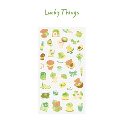 Stickers Forest Fruity Hut Lucky Things