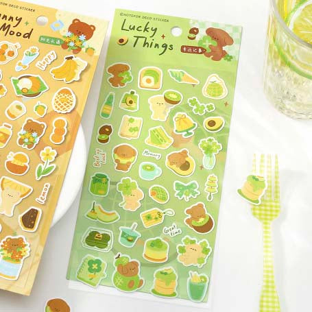 Stickers Forest Fruity Hut Lucky Things