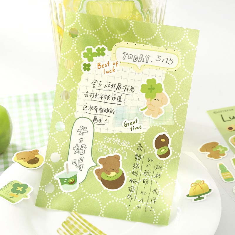 Stickers Forest Fruity Hut Lucky Things