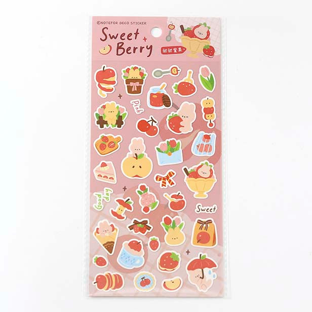Stickers Forest Fruity Hut Sweet Berry