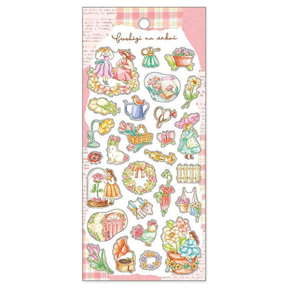 Stickers Fushihi No Sekai Fluffy Flower