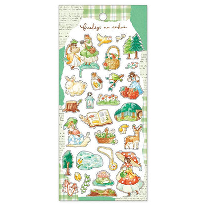 Stickers Fushihi No Sekai Forest Exploration