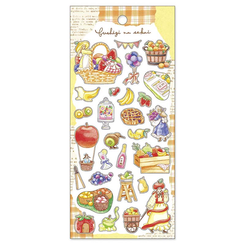 Stickers Fushihi No Sekai Great Harvest