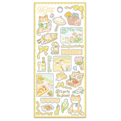 Stickers Fuwa Girly Picnic