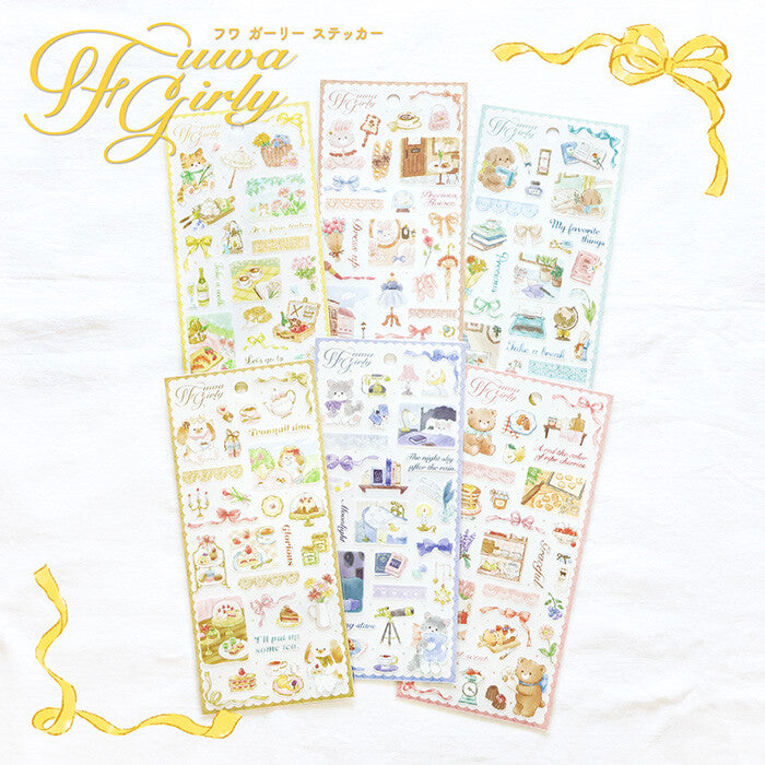 Stickers Fuwa Girly Picnic