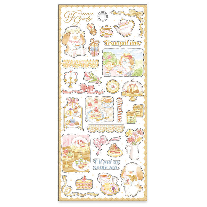 Stickers Fuwa Tea Time