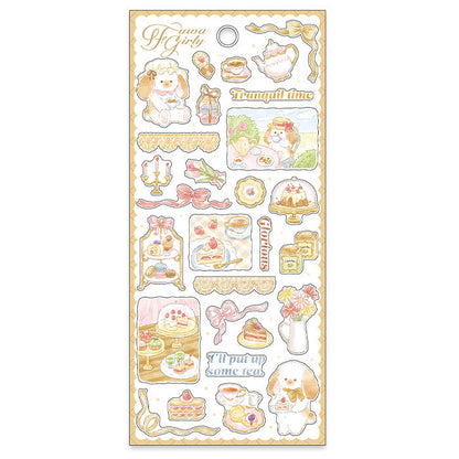 Stickers Fuwa Tea Time